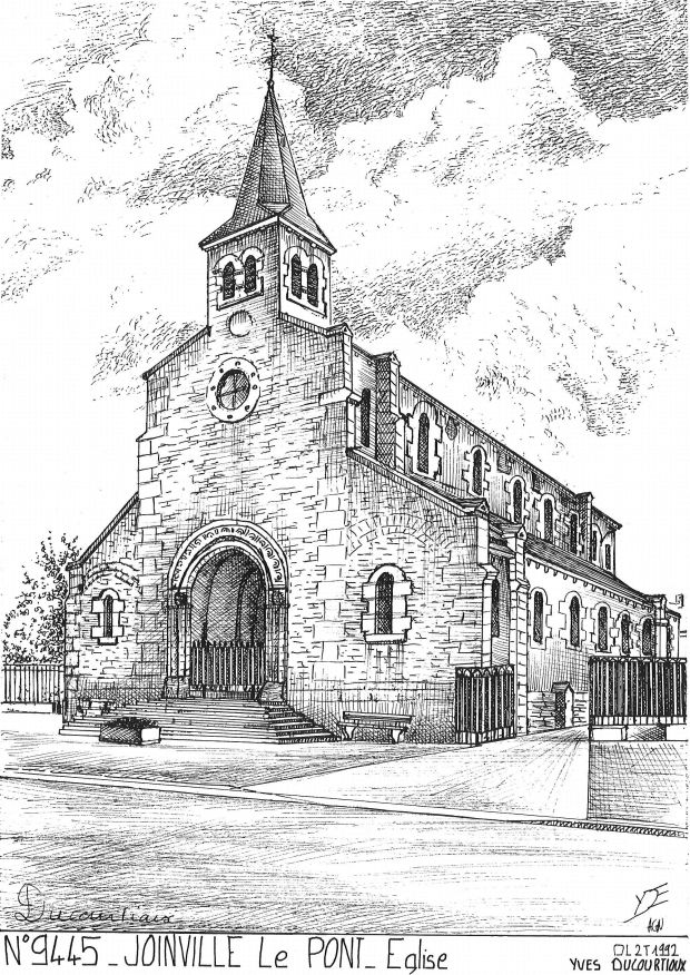 N 94045 - JOINVILLE LE PONT - église